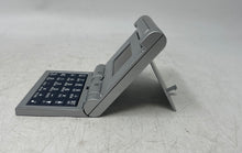 Load image into Gallery viewer, Brookstone Gray Office Equipment Flip Calculator With World Clock Not Tested
