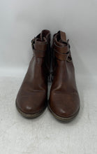 Load image into Gallery viewer, Michael By Michael Shannon Womens Blair 122828 Brown Side Zip Ankle Boots Size 9
