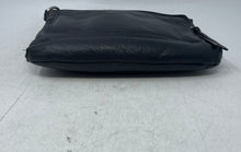 Load image into Gallery viewer, Great American Womens Black Leather Adjustable Strap Zip Top Lined Crossbody Bag
