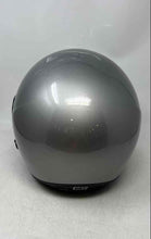 Load image into Gallery viewer, HJC Metallic Silver DOT Approved Open-Face Clear Visor Motorcycle Helmet Size L
