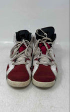 Load image into Gallery viewer, Nike Boys Air Jordan 6 384665-160 White Red Black Lace-Up Sneakers Shoes Size 2Y

