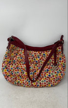 Load image into Gallery viewer, Brighton Womens Multicolor Heart Print Inner Pocket Medium Shoulder Handbag
