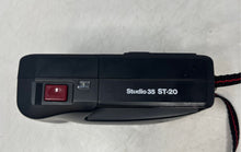 Load image into Gallery viewer, Studio 35 ST-20 DX Black Point &amp; Shoot 35mm Film Camera With Case Not Tested
