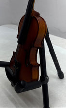 Load image into Gallery viewer, Mendini Brown 4-String Small Acoustic Violin Instrument In Black Hard Case
