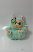 Load image into Gallery viewer, Pop Mart The Monsters Labubu Have A Seat Green Vinyl Plush Figure Keychain
