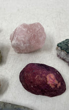 Load image into Gallery viewer, Lot Of Assorted Mineral And Fossil Specimens Display Collection Box
