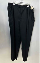 Load image into Gallery viewer, Lauren Ralph Lauren Mens Black Blue Striped Straight Leg Dress Pants No Size
