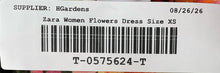 Load image into Gallery viewer, Zara Womens Multicolor Flower Print Long Sleeve Mini Dress Size XS
