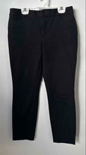 Load image into Gallery viewer, Banana Republic Womens Sloan Black Flat Front Belt Loops Dress Pants Size 4
