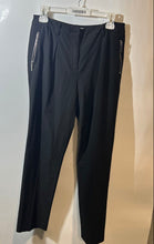 Load image into Gallery viewer, Michael Kors Womens Black Berkeley Fit Straight Leg Trouser Pants Size 6
