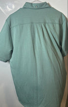 Load image into Gallery viewer, Tommy Bahama Mens Green Collared Short Sleeve Button-Up Shirt Size Medium
