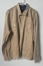 Load image into Gallery viewer, Hugo Boss Mens Brown Regular Fit Long Sleeve Collared Button-Up Shirt Size XXL
