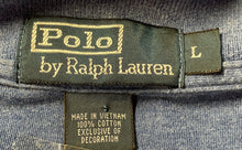 Load image into Gallery viewer, Polo By Ralph Lauren Mens Blue Cotton Short Sleeve Collared Polo Shirt Size L

