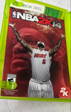 Load image into Gallery viewer, 2K Games NBA 2K14 Multiplayer Basketball Video Game For Xbox 360 No Tested
