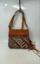 Load image into Gallery viewer, Z&amp;L Womens Multicolor Inner Pockets Adjustable Strap Western Flap Crossbody Bag
