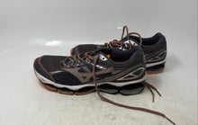 Load image into Gallery viewer, Mizuno Mens Wave Viper Gray Orange Lace-Up Low Top Running Shoes Size 9
