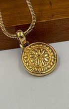 Load image into Gallery viewer, Authentic Swarovski Women's Gold Tone Necklace With Pendant.
