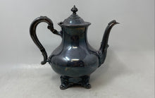 Load image into Gallery viewer, Reed &amp; Barton Regent Silver-Tone Engraved Tableware Scroll Handle Teapot 48 Oz
