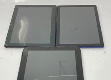 Load image into Gallery viewer, Lot Of 3 Pieces Assorted Black Blue Mix Of Android Tablets Not Tested For Parts
