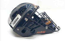 Load image into Gallery viewer, All-Star Unisex Black Adjustable Strap Baseball Hockey Style Catchers Helmet
