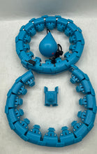 Load image into Gallery viewer, Infinity Hoop Full Body Workout Box Blue Adjustable Links Fitness Equipment
