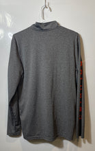 Load image into Gallery viewer, NFL Team Apparel Mens Gray Miami Dolphins 1/4 Zip Football Shirt Size Small
