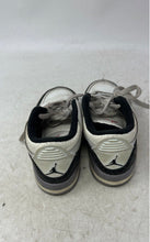 Load image into Gallery viewer, Nike Kids Air Jordan 3 Retro DM0968-106 White Black Sneaker Shoes Size 10C
