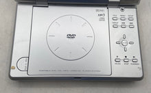 Load image into Gallery viewer, JWin JD-VD745 Silver Dolby Digital 7 Inch TFT LCD Portable DVD Player Not Tested
