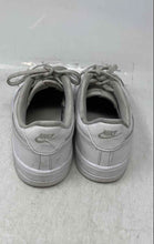 Load image into Gallery viewer, Nike Kids Air Force 1 White Leather Lace-Up Low Top Sneaker Shoes Size 3Y
