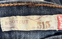 Load image into Gallery viewer, Levi's Womens 515 Blue Medium Wash Denim Bootcut Jeans Size 10S
