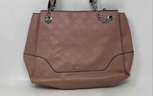 Load image into Gallery viewer, Nine West Womens Pink Inner Zipped Pocket Semi Chain Strap Shoulder Handbag
