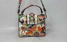 Load image into Gallery viewer, Aldo Womens Multicolor Detachable Strap Shoulder Crossbody Handbag
