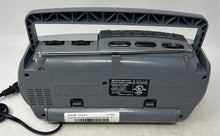 Load image into Gallery viewer, Durabrand CT-995 Silver Black Built In Speaker AM/FM Radio Cassette Recorder
