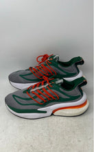 Load image into Gallery viewer, Adidas Mens Alphaboost V1 IE1038 Gray Green Orange Lace-Up Sneakers Shoes Sz 11
