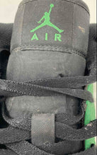 Load image into Gallery viewer, Authentic Nike Mens Air Jordan 1 Mid Green Black White Basketball Shoes Size 9.5
