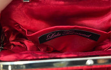 Load image into Gallery viewer, Lulu Townsend Womens Red Chain Strap Inner Pockets Shoulder Clutch Bag
