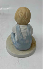 Load image into Gallery viewer, Roman Inc Child Bear Hug From A Child's World By Frances Hook Porcelain Figurine
