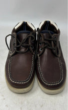 Load image into Gallery viewer, Moda Com Mens Brown Leather Lace-Up Low Top Boat Shoes Size EUR 42
