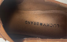 Load image into Gallery viewer, Lucky Brand Womens Joelle Brown Leather Western Ankle Bootie Size 7M

