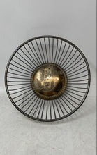 Load image into Gallery viewer, Vintage Mid-Century Modern Silver-Tone Round Bread Or Fruit Wire Basket
