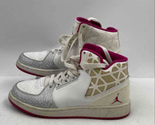 Load image into Gallery viewer, Authentic Nike Girls Air Jordan 1 Flight 3 Premium GG White Sneaker Shoes Sz 7Y
