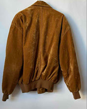Load image into Gallery viewer, Confectioned By R.G.A. Wild Life Mens Brown Button Front Bomber Jacket Size 52
