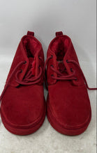 Load image into Gallery viewer, UGG Mens Neumel Red Round Toe Lace-Up Ankle Chukka Boots Size 9
