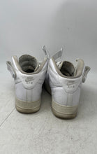 Load image into Gallery viewer, Nike Mens Air Force 1 Mid '07 315123-111 White Leather Sneakers Shoes Size 8
