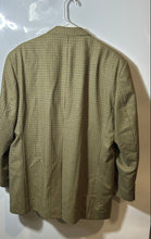 Load image into Gallery viewer, Austin Reed Mens Brown Check Print Wool Notch Collar 2-Button Blazer Size 39
