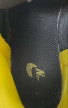 Load image into Gallery viewer, Nike Womens Dunk High Up DH3718-001 Yellow Black Lace-Up Sneaker Shoes Size 7.5
