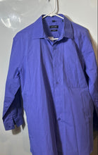 Load image into Gallery viewer, Pierre Cardin Mens Purple Slim Fit Spread Collar Long Sleeve Dress Shirt Size L
