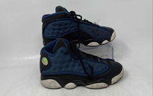 Load image into Gallery viewer, Nike Boys Air Jordan 13 884129-400 Blue Black Lace-Up Sneakers Shoes Size 2Y
