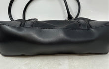 Load image into Gallery viewer, Liz Claiborne Womens Black Pockets Double Handle Satchel Handbag With Wallet

