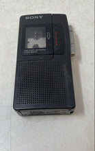 Load image into Gallery viewer, Sony Black Microcassette Corder One Touch Recording Device Not Tested
